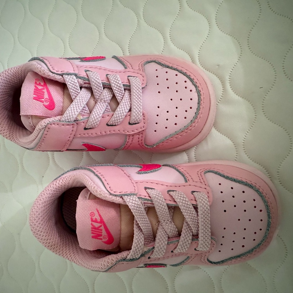 Nike Kids Light Pink Sneakers
